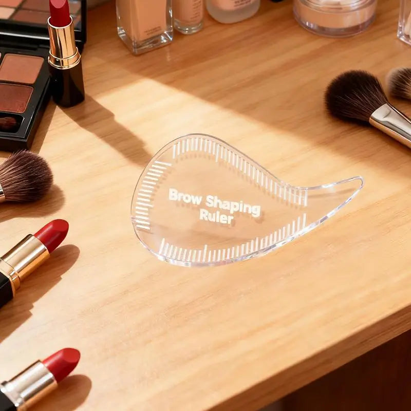 Tear Drop Arch Brow Mapping Ruler – PMU Eyebrow Stencil Brow Mapping Tool SWANS