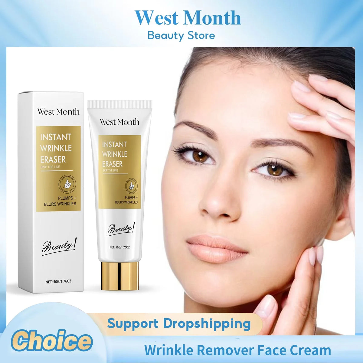 WEST MONTH Firming Anti-Aging Face Cream – Hydrating & Brightening Anti-Aging Face Cream SWANS