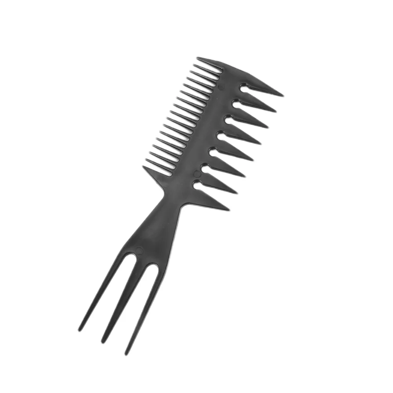 Double-Sided Wide Tooth Hair Fork Styling Comb – 3-Pack Hair Styling Comb SWANS
