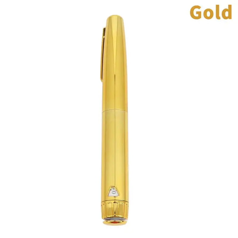 YOVIP Metal Reusable V4 Injection Pen – Adjustable 3ml Cassette Reusable Injection Pen SWANS Gold 1Pcs