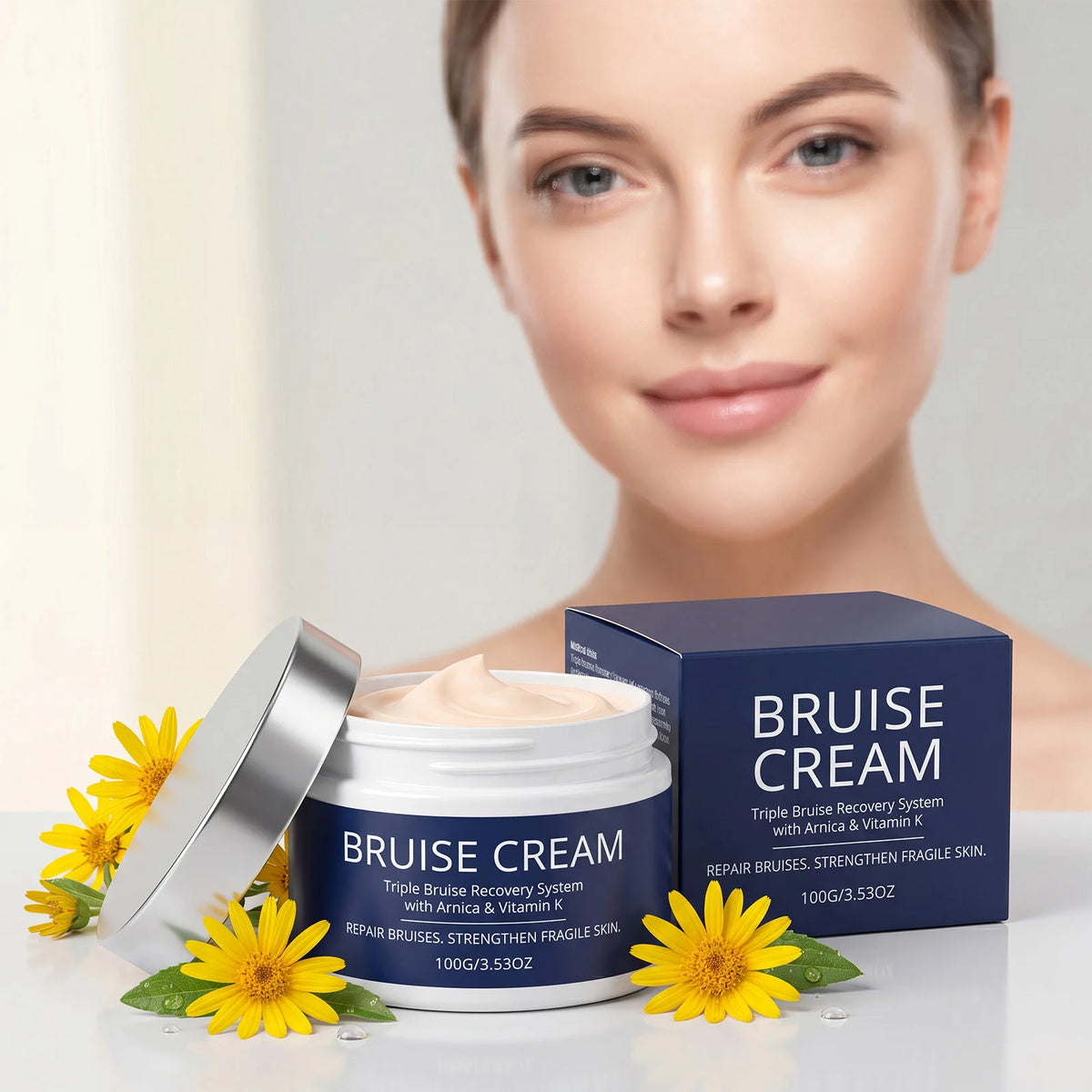 Arnica Body Cream – Lightweight Moisturizing Skin Barrier Repair Body Moisturizer Cream SWANS