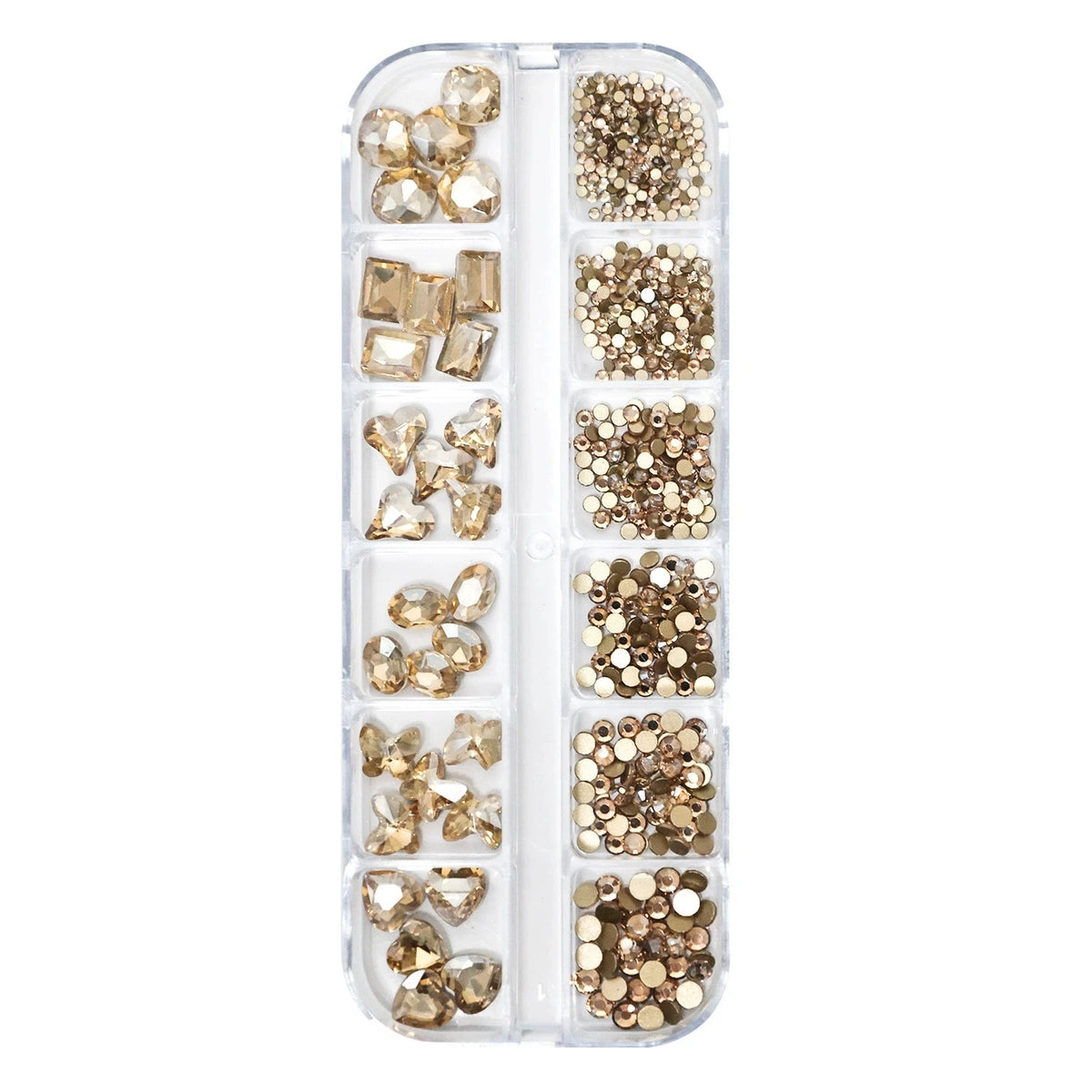AB Glass Nail Art Rhinestones Mixed Shapes Crystal Gems DIY Nail Art Rhinestones SWANS