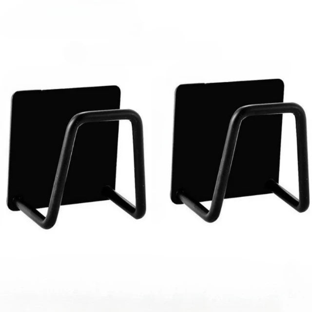 SWANS 304 Stainless Steel Kitchen Sink Sponge Holder & Drainer Sink Sponge Holder SWANS black 2pcs