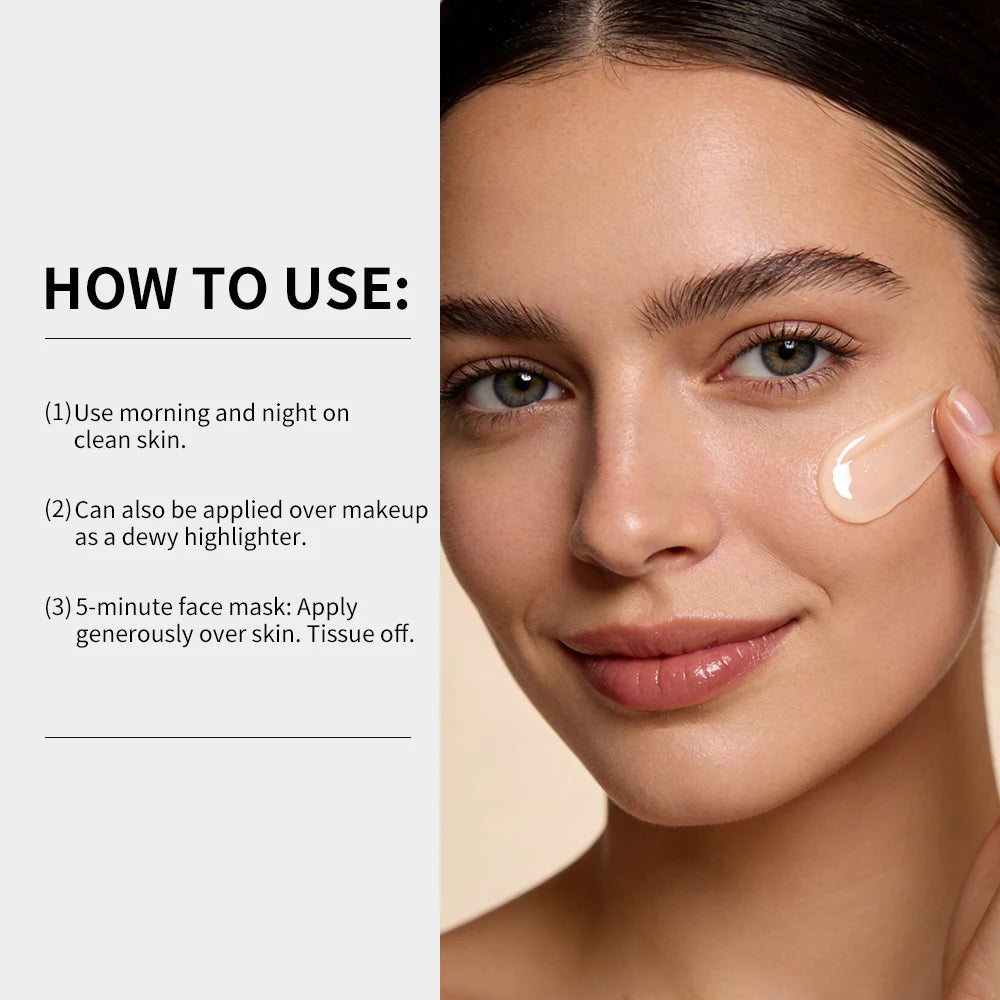Lakerain Oil-Free Hydration Face Cream – Deep Moisture 50ml Face Moisturizer Cream SWANS