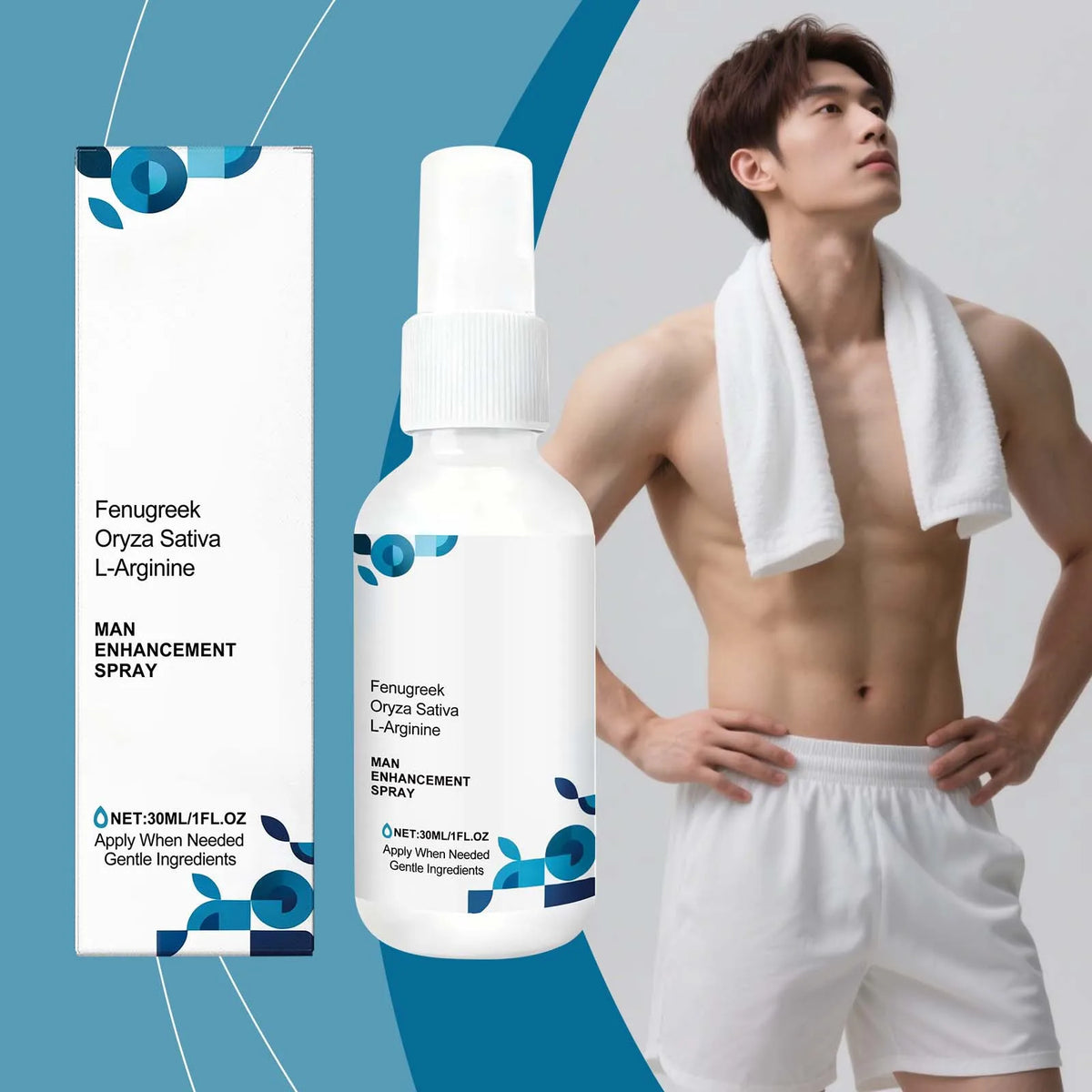 Men's Intimate Care Spray – Gentle Natural Formula 30ml Intimate Care Spray SWANS