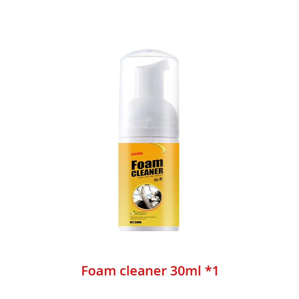 Multi-Purpose Foam Cleaner – Car Interior & Home Surfaces 30/100ml Foam Surface Cleaner SWANS 30ml