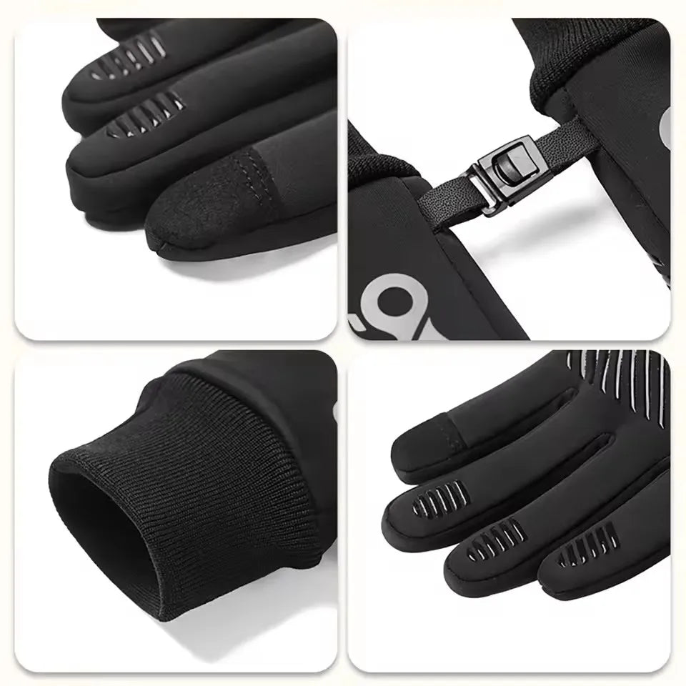 Kids Winter Touchscreen Thermal Gloves – Anti-Slip Fleece Kids Winter Gloves SWANS