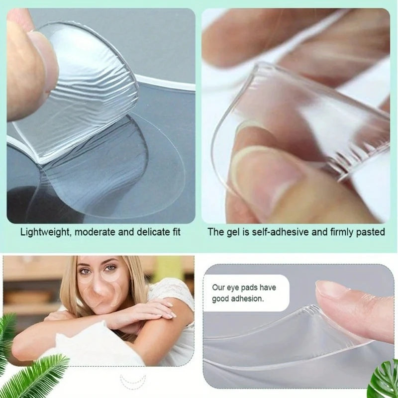 Silicone Gel Facial Patches – Forehead, Eye & Smile Lines Facial Skin Patches SWANS
