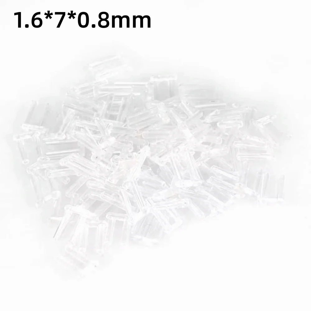 50-Pack Eyeglass Rubber Plug Locks – DIY Glasses Repair Kit Eyewear Repair Kit SWANS 1.6-7-0.8
