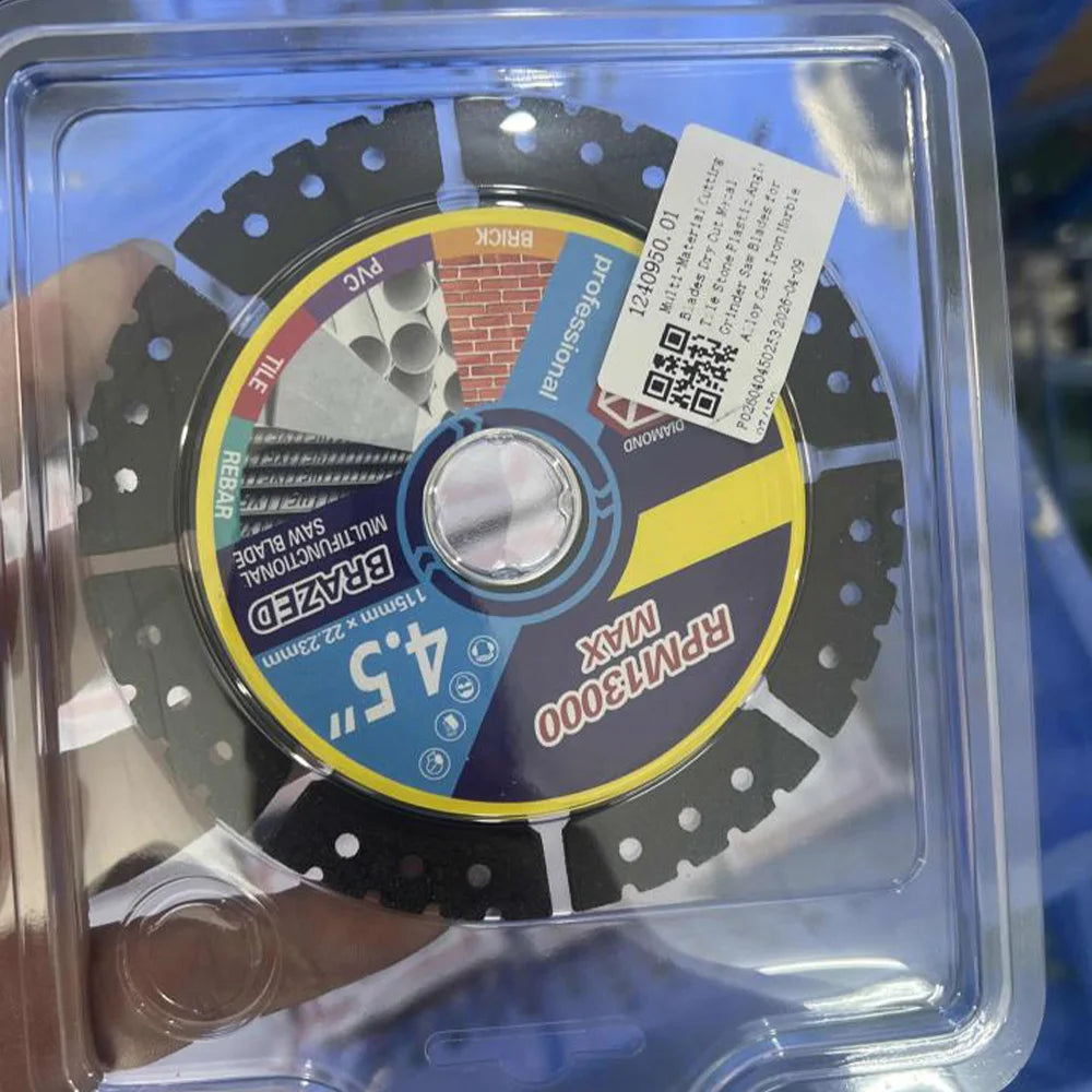 3-Pack Diamond Angle Grinder Cutting Discs – 22mm Multi-Use Diamond Cutting Disc SWANS