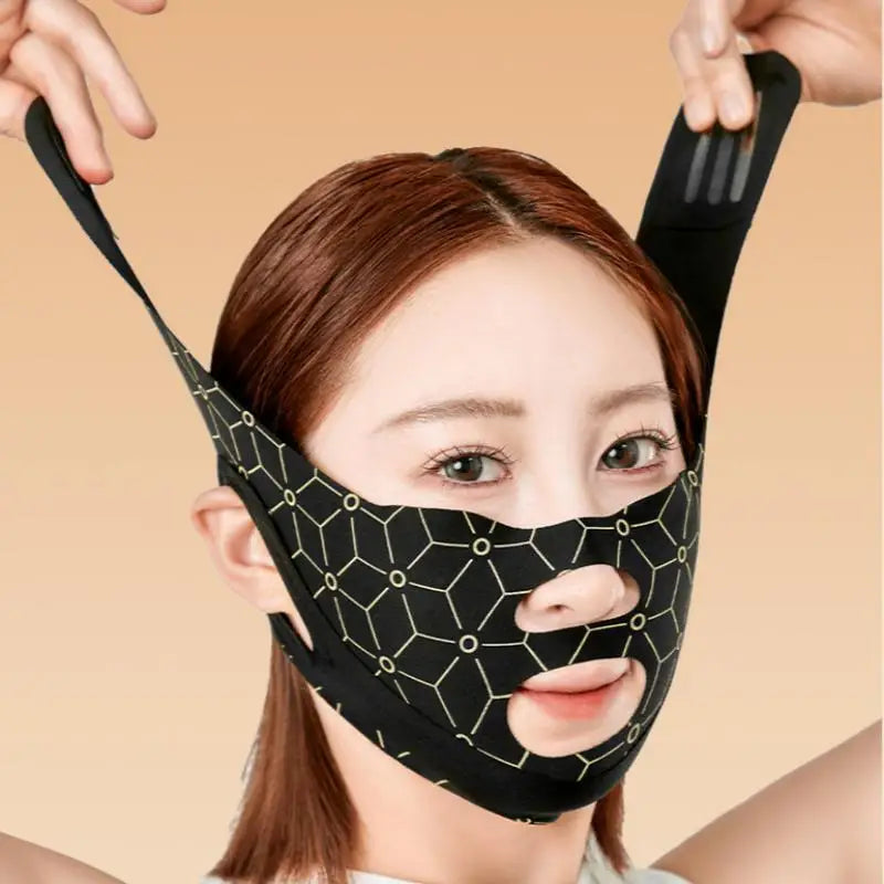 V Line Face Lifting Strap – Chin & Cheek Contouring Band Face Contouring Strap SWANS