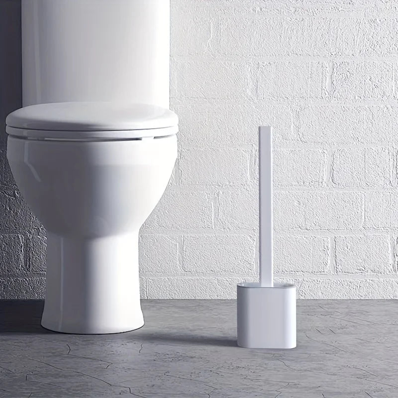 SWANS Flat Toilet Brush – Multi-Functional Bathroom Cleaner Toilet Cleaning Brush SWANS