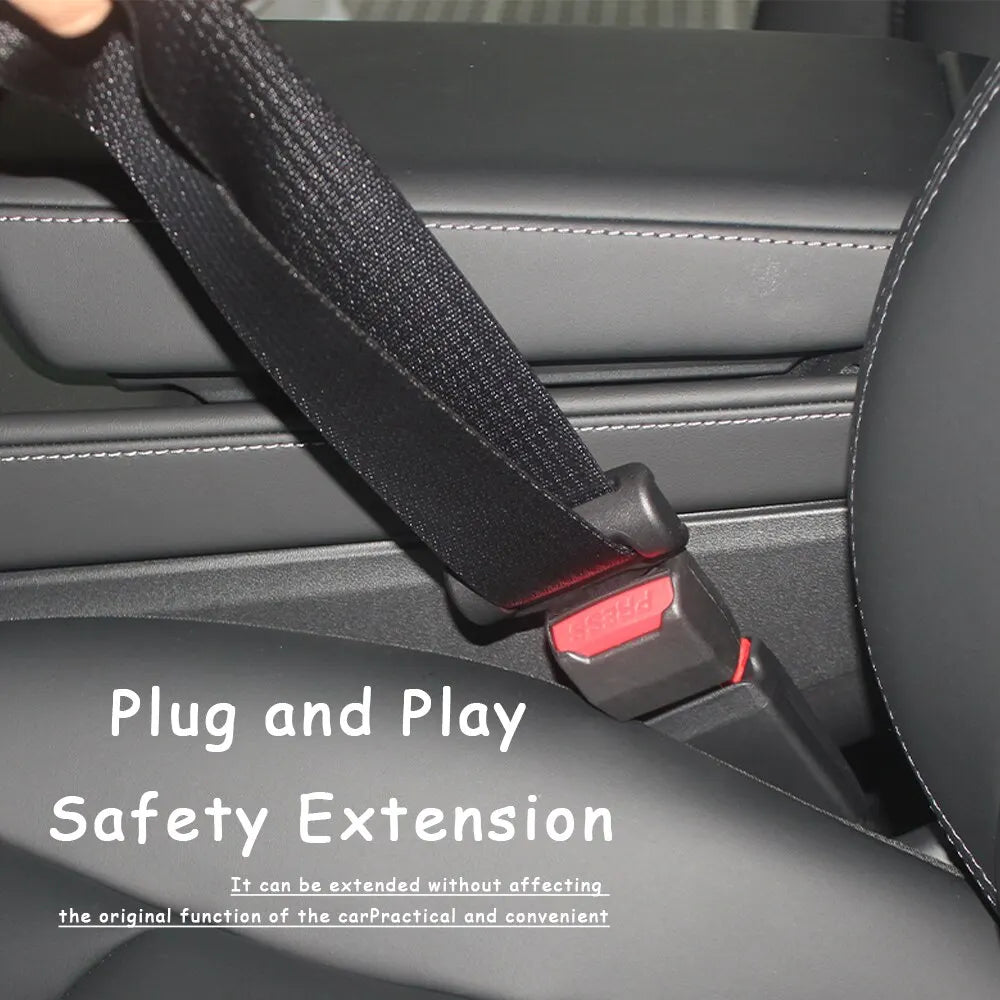 Seat Belt Lock Buckle Holder – Anti-Retraction Socket Extender Seat Belt Accessory SWANS