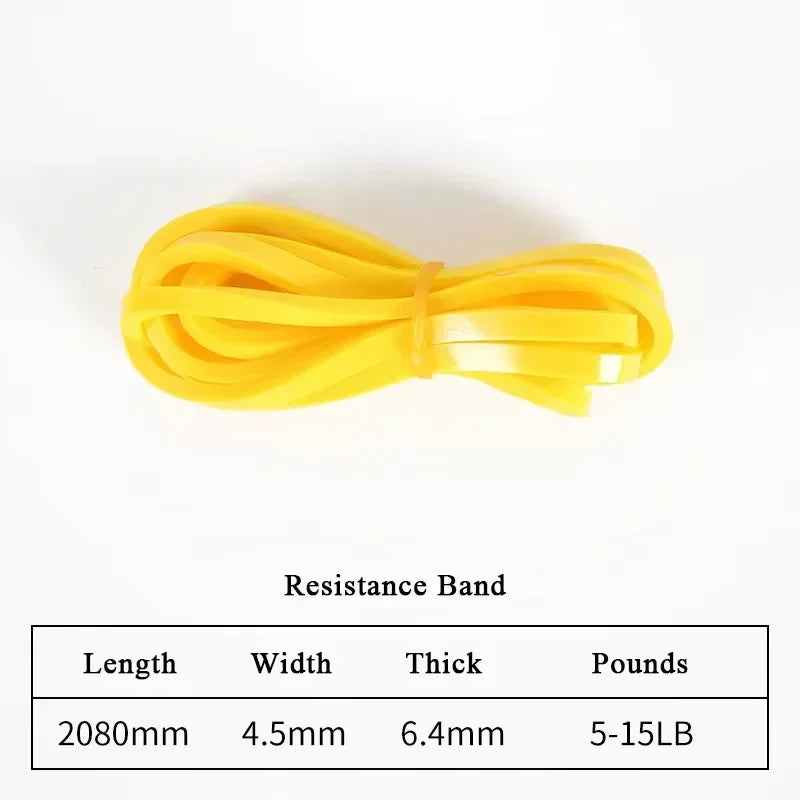 SWANS TPE Yoga Resistance Band – Strength & Stretching Yoga Resistance Band SWANS YELLOW