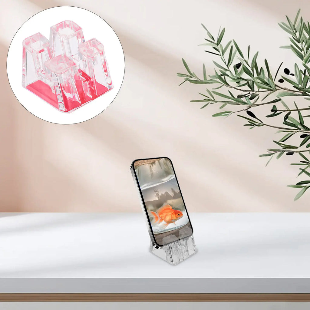 Clear Acrylic Smartphone Display Stand – Desktop Phone Holder Phone Display Stand SWANS Default Title
