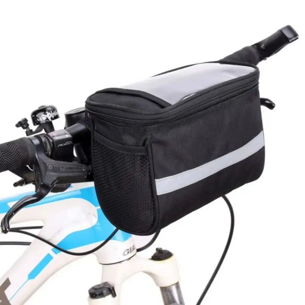 Waterproof Bike Handlebar Bag – Large Capacity Front Tube Bag Bicycle Handlebar Bag SWANS