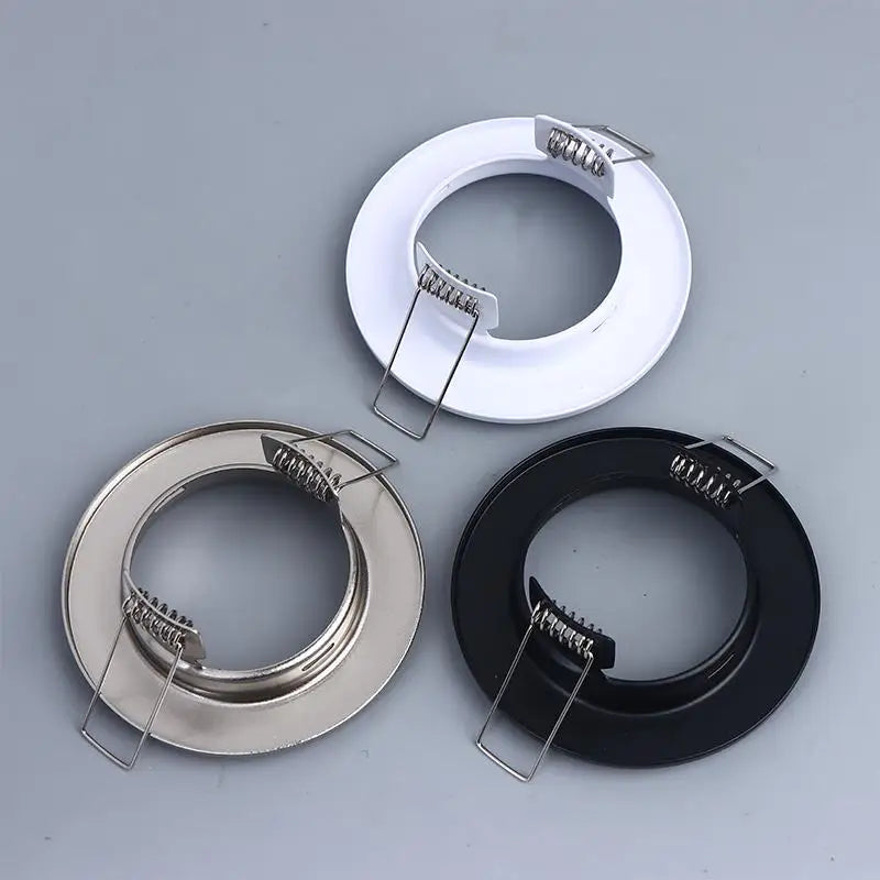 Round Recessed Downlight Holder – MR16 GU10 LED Spot Fixture Downlight Fixture Holder SWANS