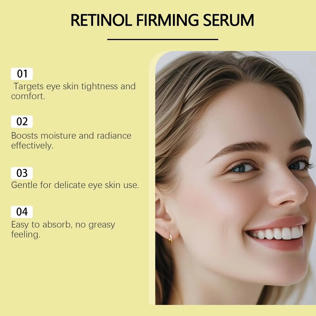 WEST MONTH Firming Hydrating Eye Cream – Smoothing 10ml Eye Cream SWANS