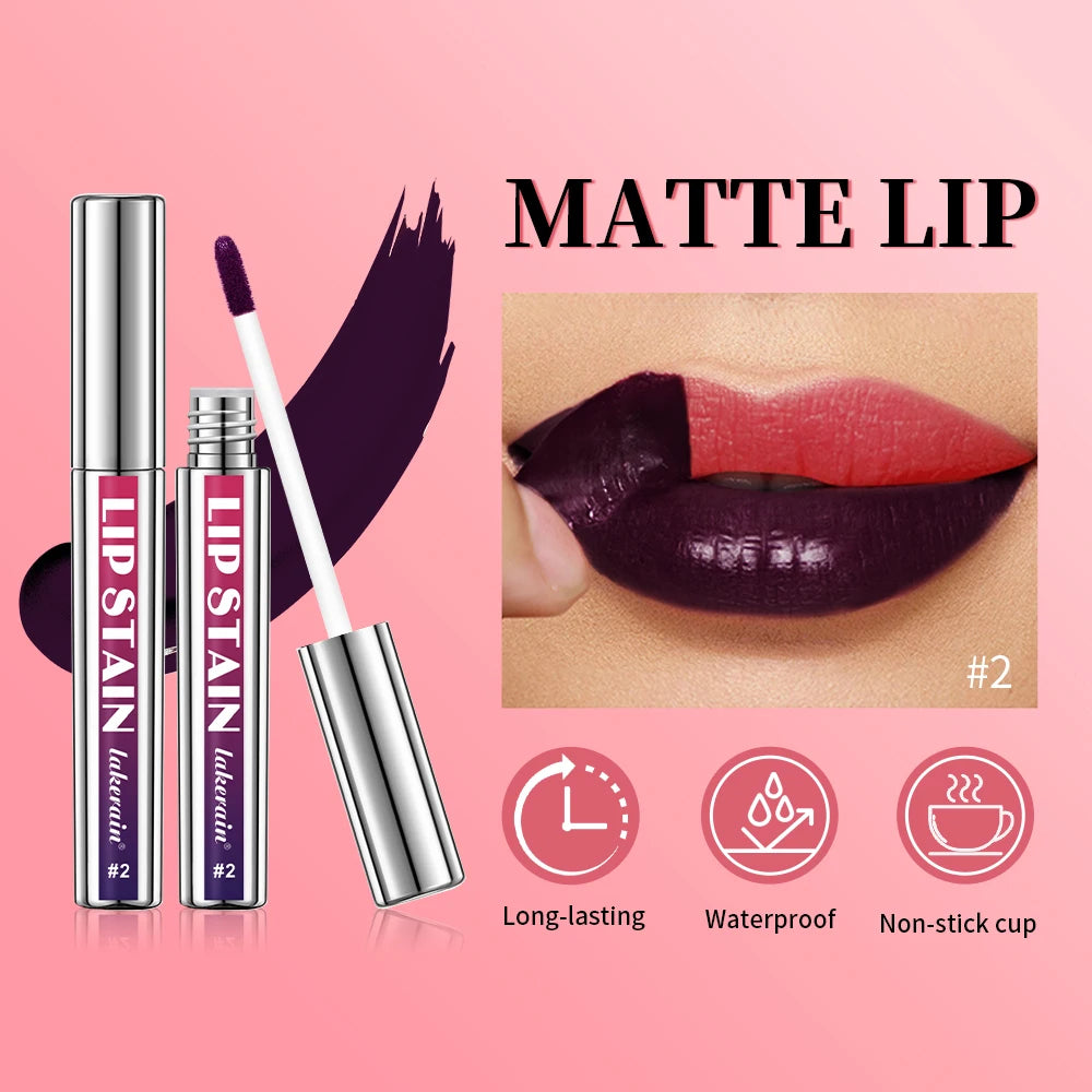 Matte Peel-Off Lip Stain Tint – Waterproof Long-Lasting Lip Stain Tint SWANS