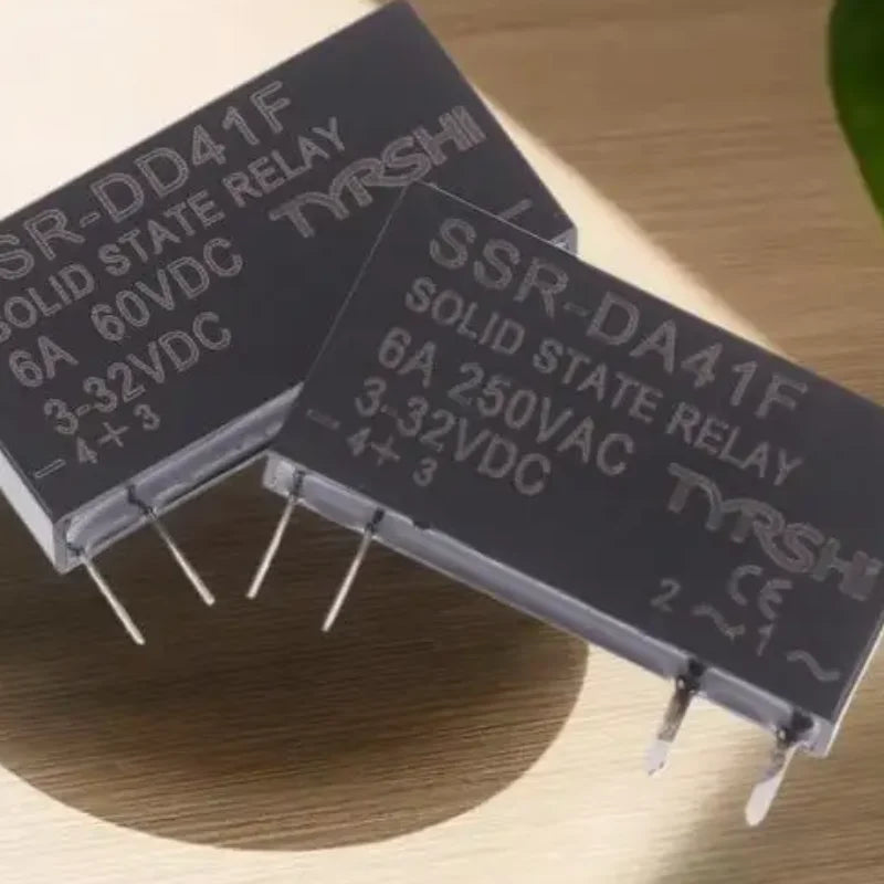 SSR-41FDD/41FDA Slim Solid State Relay 6A DIN Rail 3-32V DC Solid State Relay SWANS