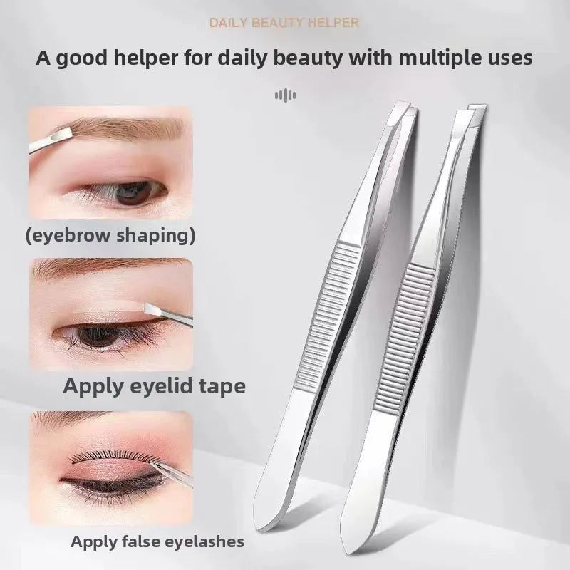 SWANS Precision Eyebrow Tweezers – Stainless Steel Unisex Tool Eyebrow Tweezers SWANS
