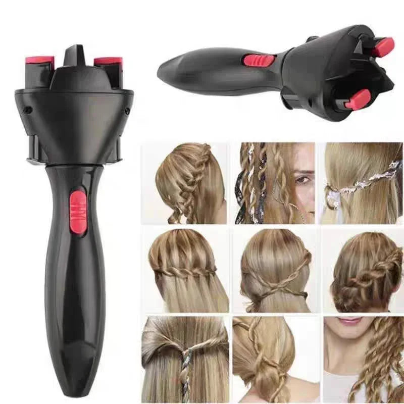 Electric Automatic Hair Braider Machine – DIY Twist Braid Tool Electric Hair Braider SWANS