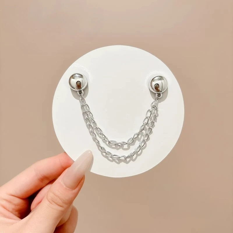 Magnetic Pants Leg Shortener Clips – No-Sew Concealed Buckle Pants Hem Clips SWANS Style 9