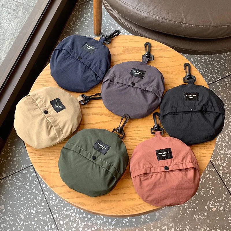 FAITOLAGI Drawstring Bucket Hat – Quick Dry UV Sun Cap Bucket Hat SWANS