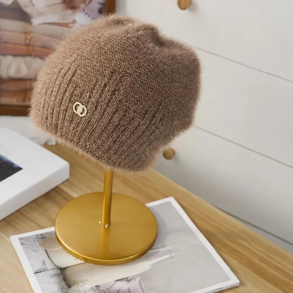 SWANS Soft Knitted Beanie Hat – Unisex Winter Ear Warmer Knitted Beanie Hat SWANS
