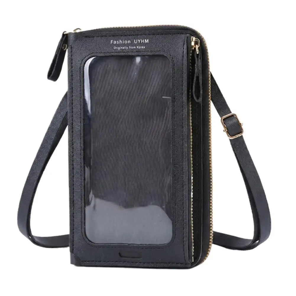 Women's Touchscreen Crossbody Phone Bag – Anti-Theft Mini Wallet Crossbody Phone Bag SWANS B