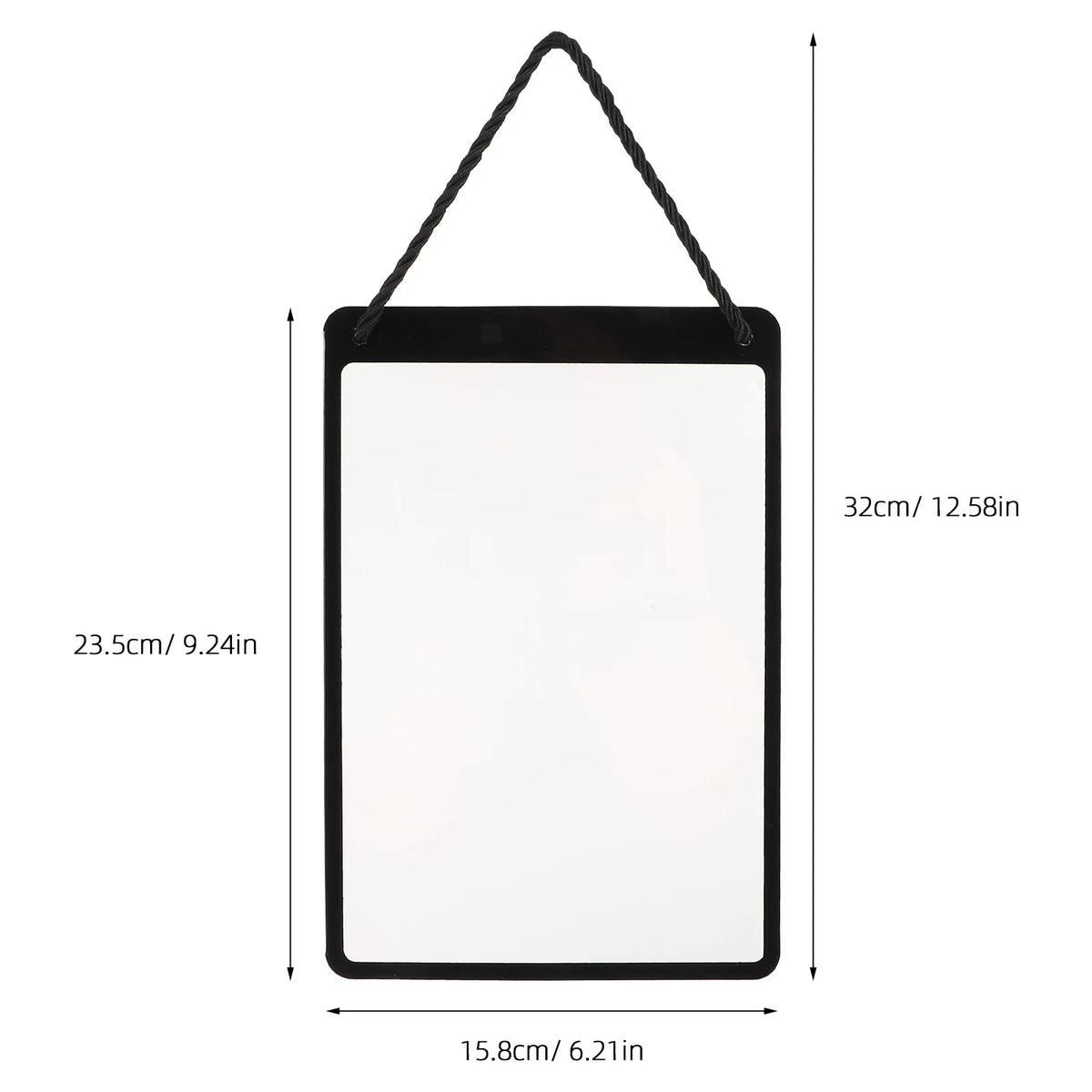 A5 Hanging Price Sign Holders Black – 2-Pack Retail Display Tags Price Sign Holder SWANS