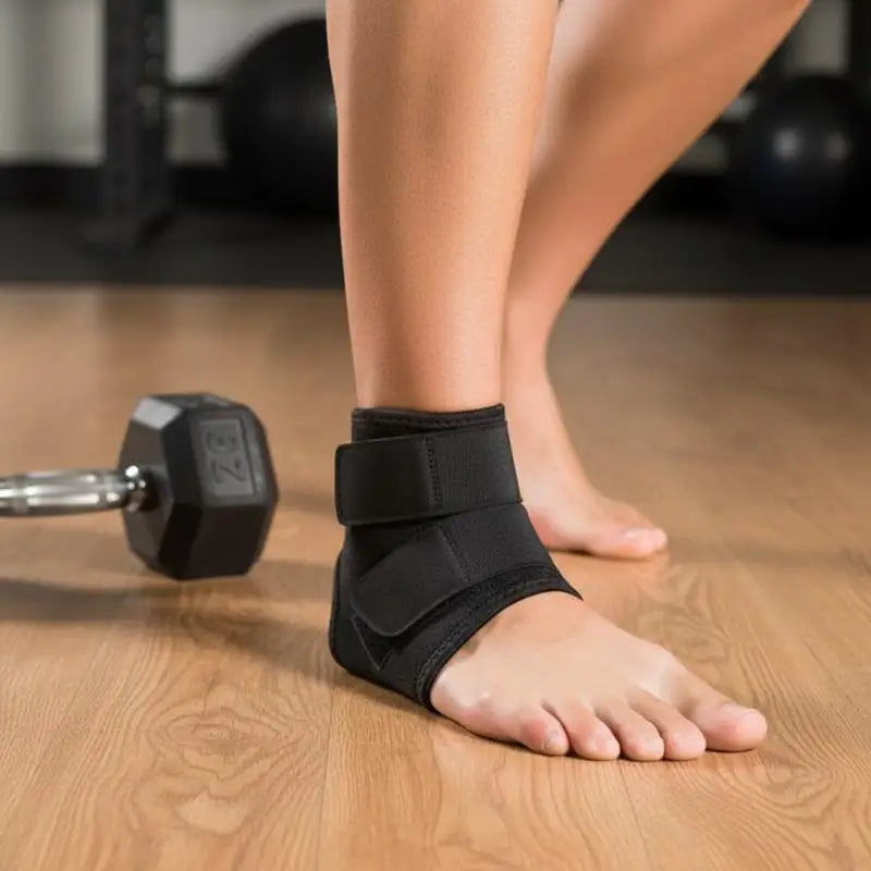 YOVIP Adjustable Neoprene Ankle Brace – Sport Support Sleeve Ankle Support Brace SWANS