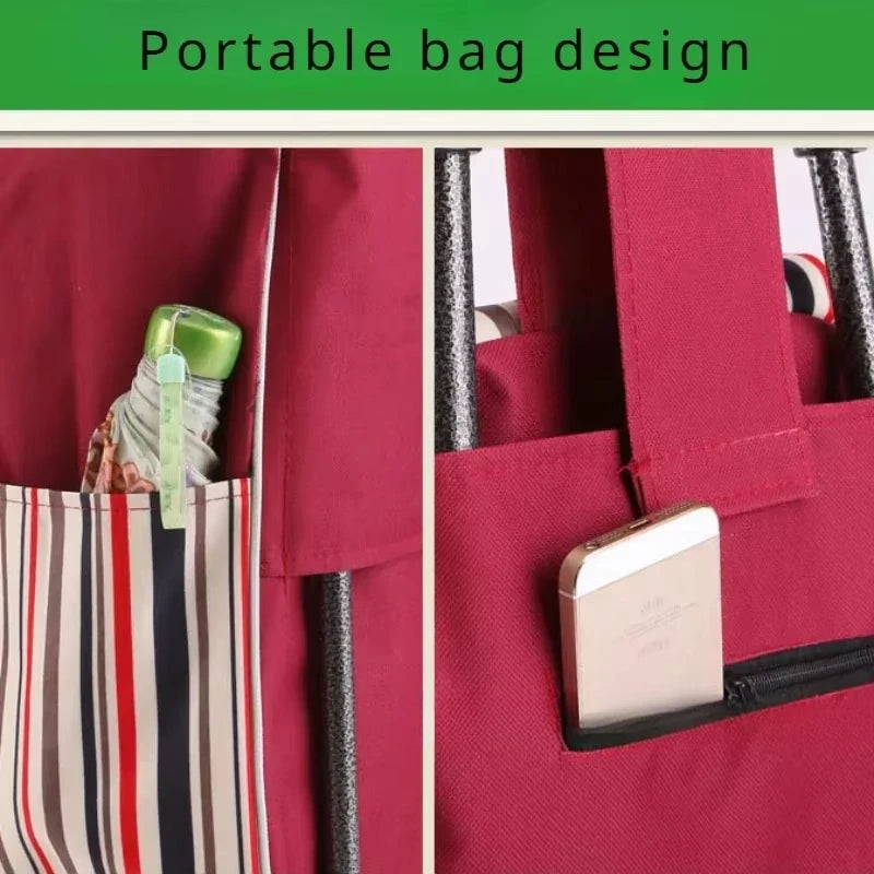 Waterproof Folding Oxford Cloth Shopping Tote – Reusable Bag Reusable Shopping Tote SWANS