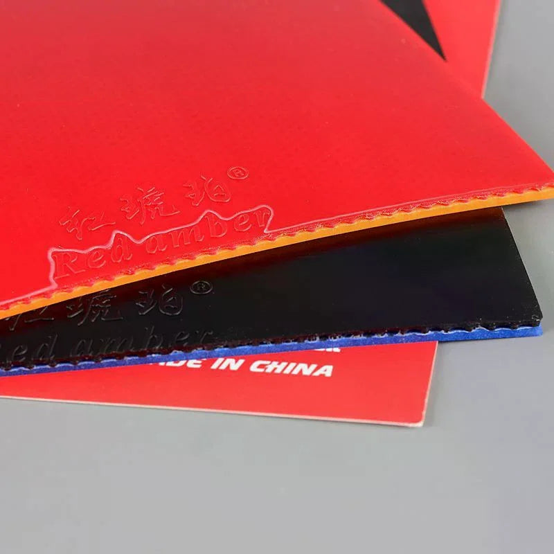 Red Amber Pips-In Table Tennis Rubber 2.2mm Elastic Sticky Table Tennis Rubber SWANS