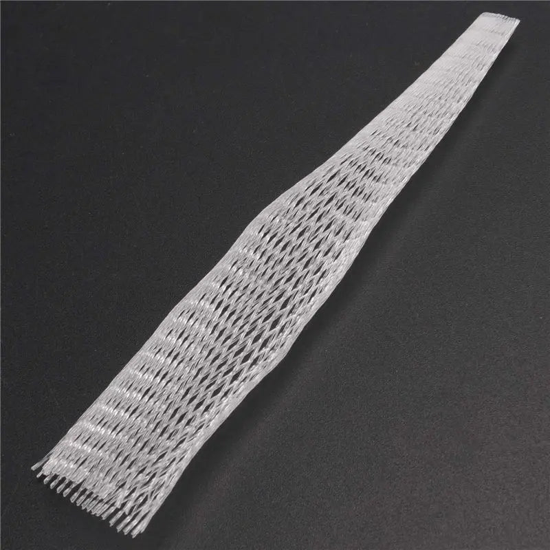 20-Pack Makeup Brush Guards Mesh Protector Sheaths – White Makeup Brush Guards SWANS