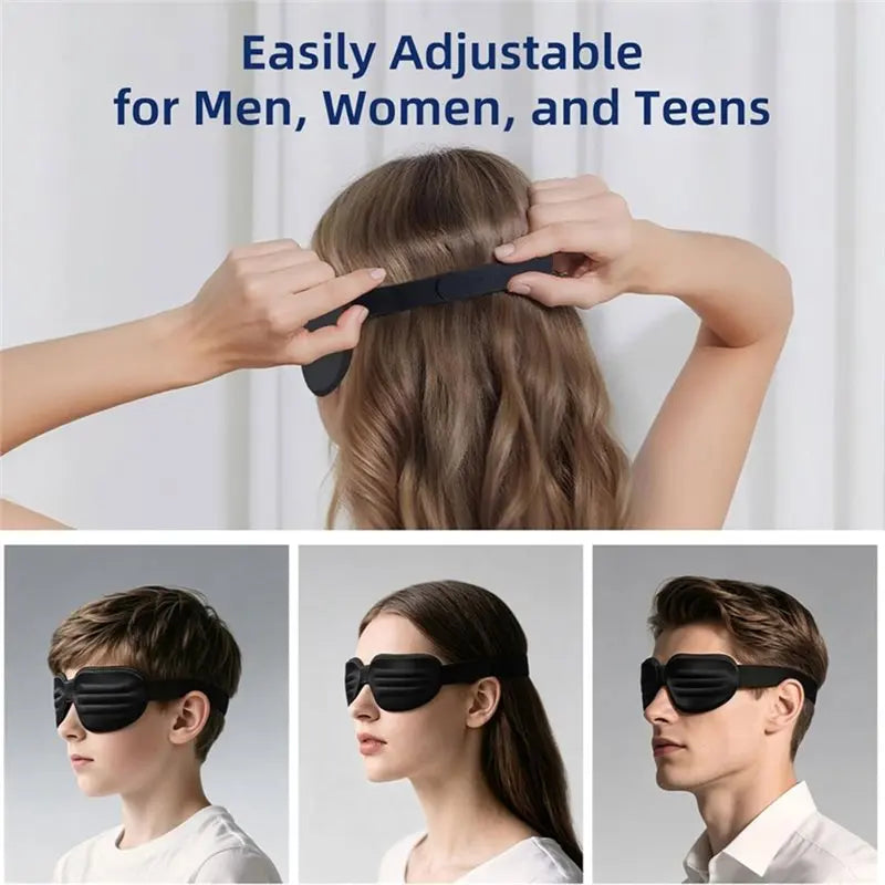 SWANS 3D Blackout Sleep Mask – Zero Pressure for Side Sleepers 3D Sleep Mask SWANS