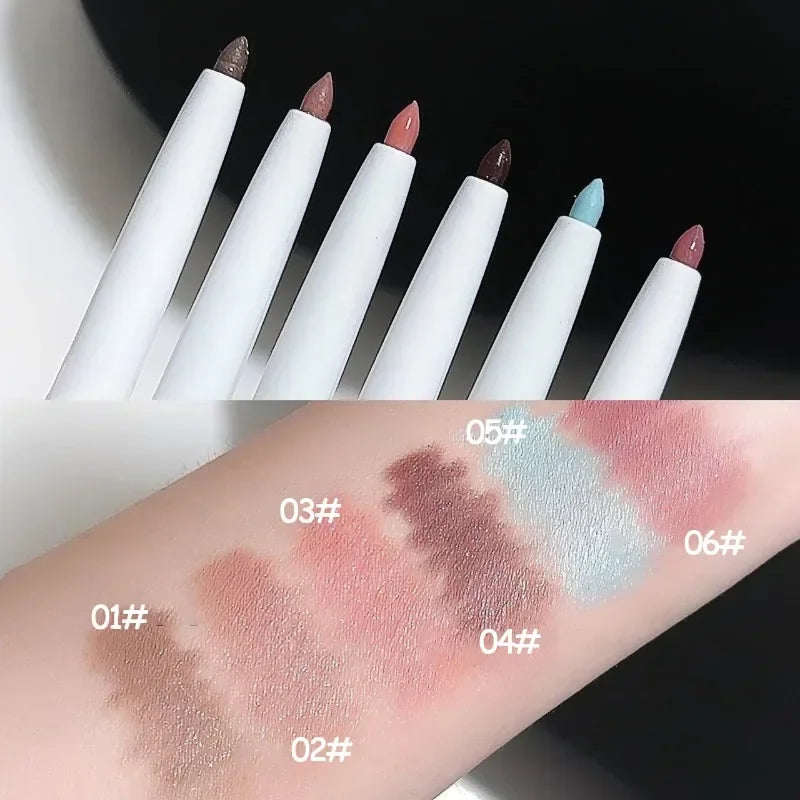 Glitter Eyeliner Gel Pen – Waterproof Dual-End Quick-Dry Liner Gel Eyeliner Pen SWANS