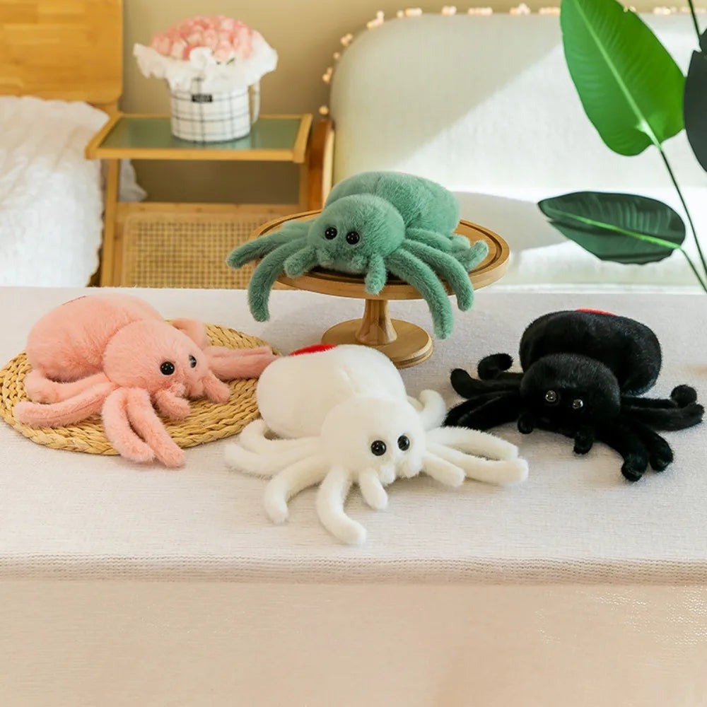 25cm Jumping Spider Plush Toy – Cute Realistic Stuffed Doll Plush Stuffed Toy SWANS