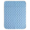 Dog Cooling Mat – Ice Fabric Bed Pad for All Dog Sizes Pet Cooling Mat SWANS Blue S-40x30cm-