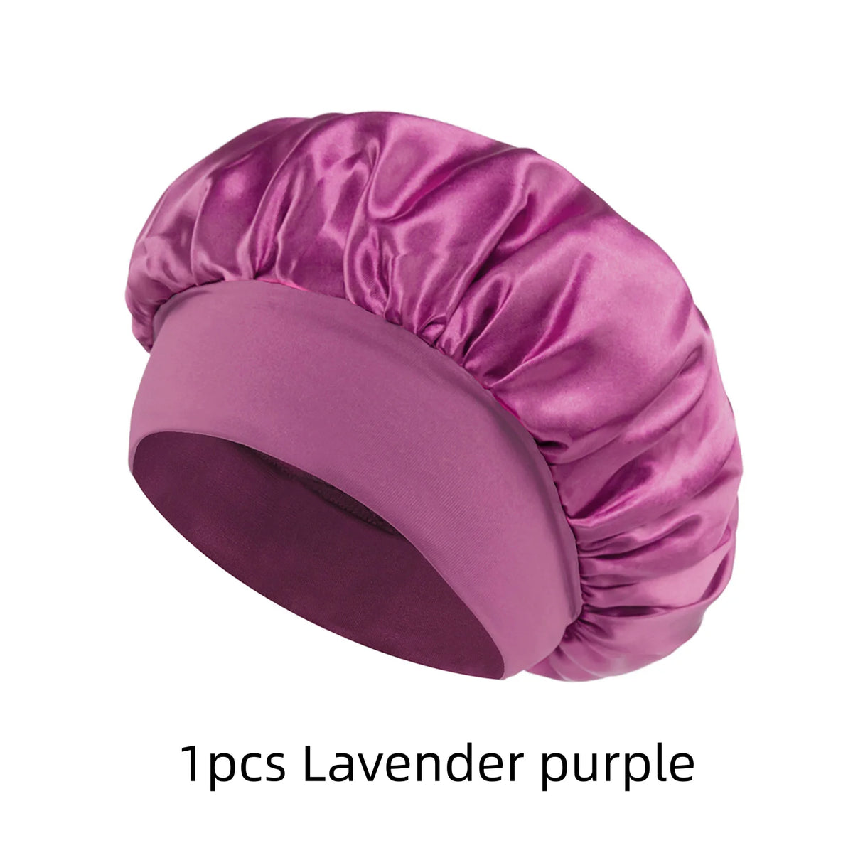 Satin Sleep Bonnet for Natural Curly Hair – Women's Silk Cap