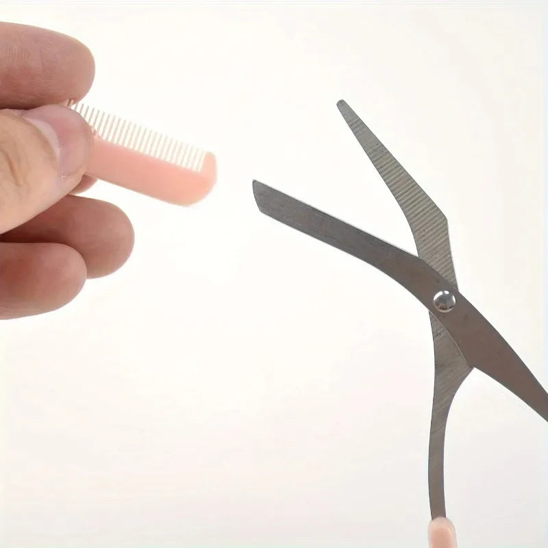 SWANS Eyebrow Grooming Kit – Scissors, Comb & Trimmer Eyebrow Grooming Kit SWANS