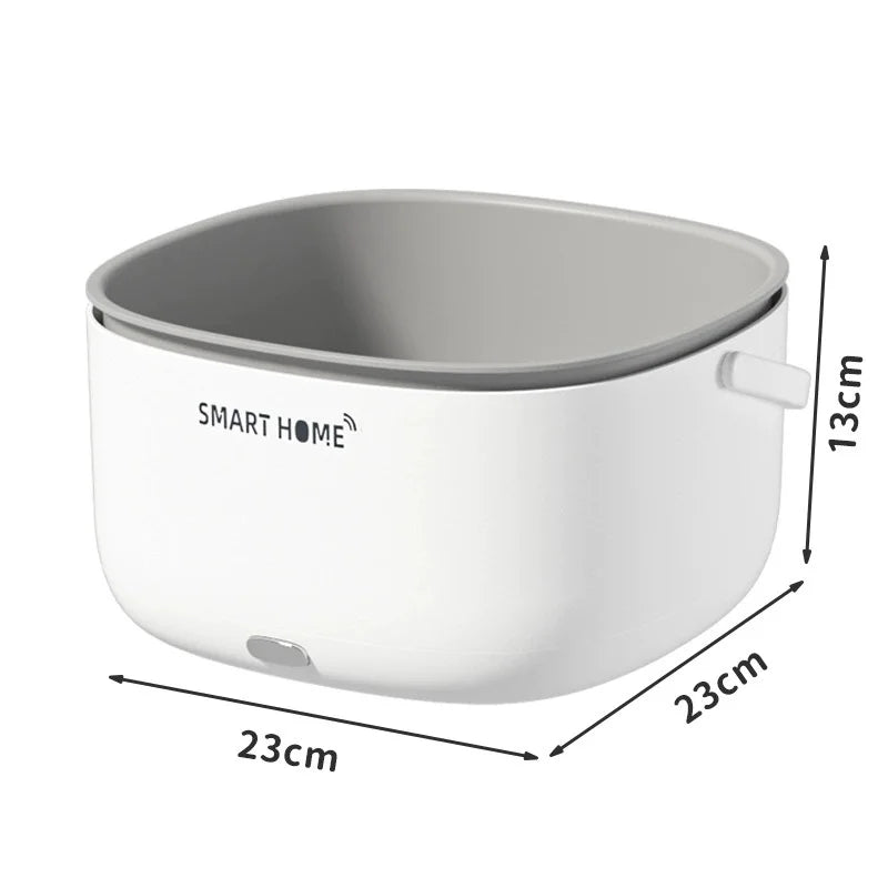 Ultrasonic Fruit & Vegetable Washer – Food Cleaning Purifier Ultrasonic Food Washer SWANS 1pcs white No plug