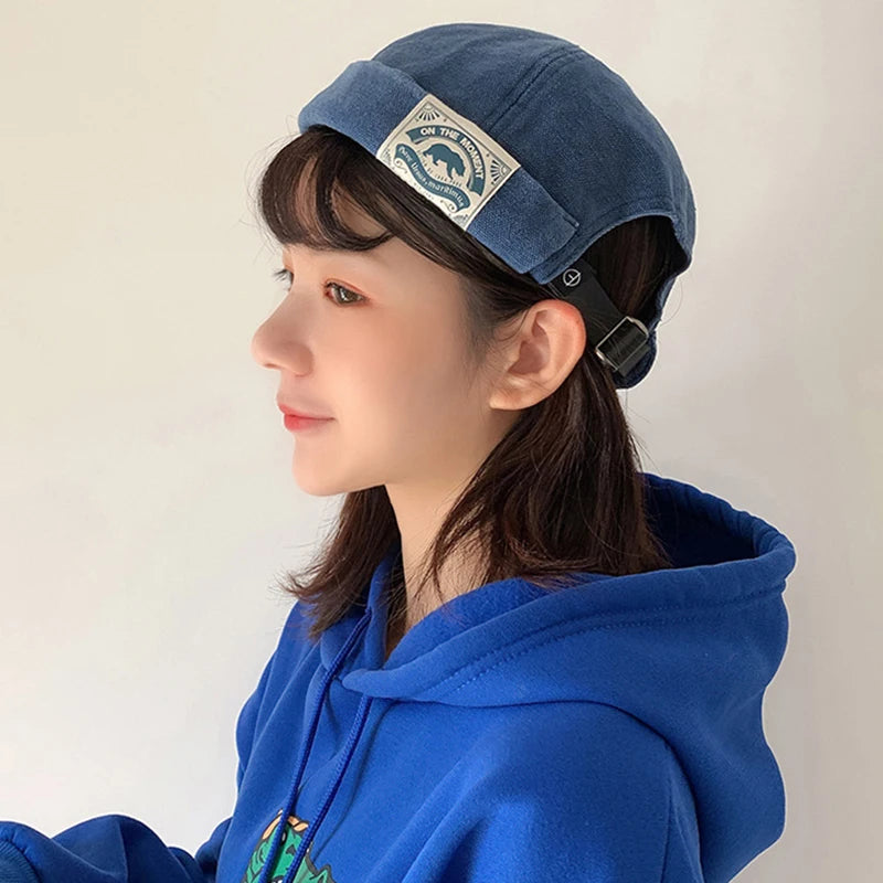 Solid Color Dome Beanie Brimless Skullcap – Unisex Hat Knit Beanie Cap SWANS
