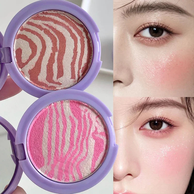 Pearl Shimmer Highlighter Palette – Glitter Eyeshadow & Blusher Face Highlighter Palette SWANS