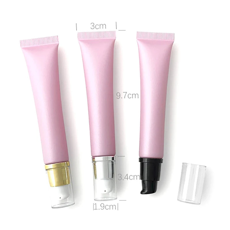 20ml Refillable Squeeze Tubes for Lip Gloss, Cream & Oils Refillable Cosmetic Tubes SWANS