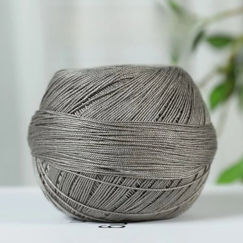 Size 7 Lace Crochet Thread Yarn – Soft Mercerized Cotton 50g Lace Crochet Yarn SWANS
