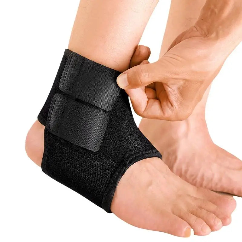 YOVIP Adjustable Neoprene Ankle Brace – Sport Support Sleeve Ankle Support Brace SWANS
