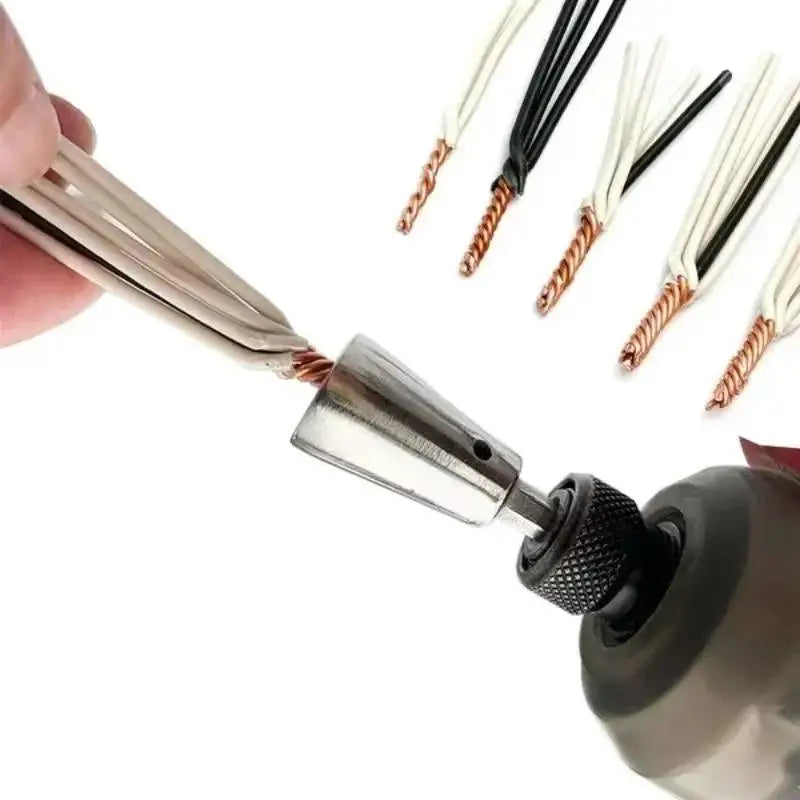 Wire Twisting Tool for Power Drill – Fast Cable Twister Electrical Wiring Tool SWANS