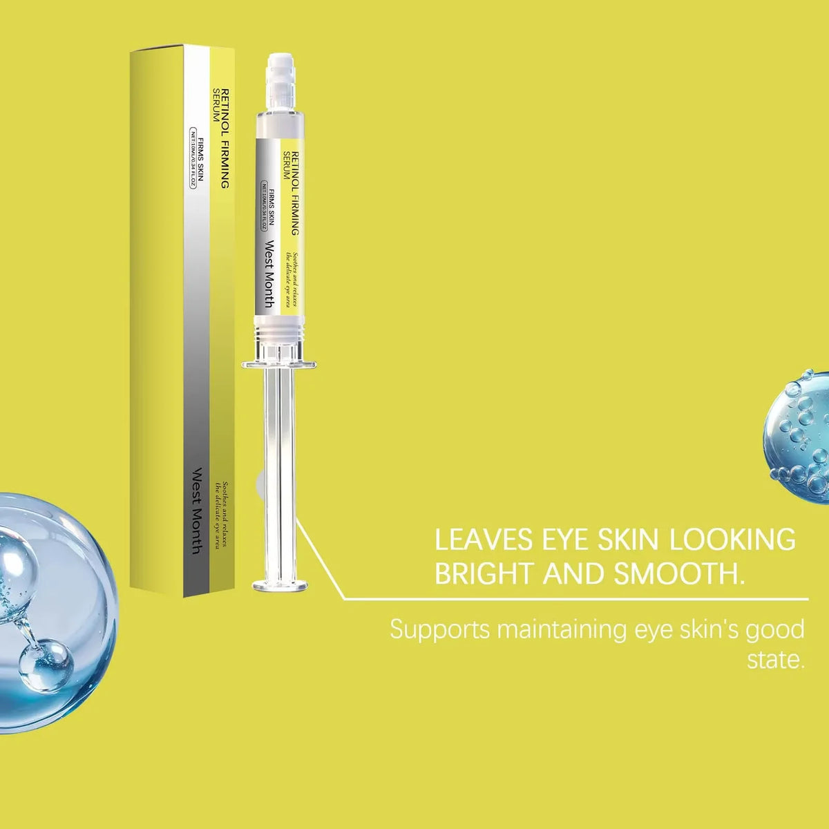 WEST MONTH Firming Hydrating Eye Cream – Smoothing 10ml Eye Cream SWANS