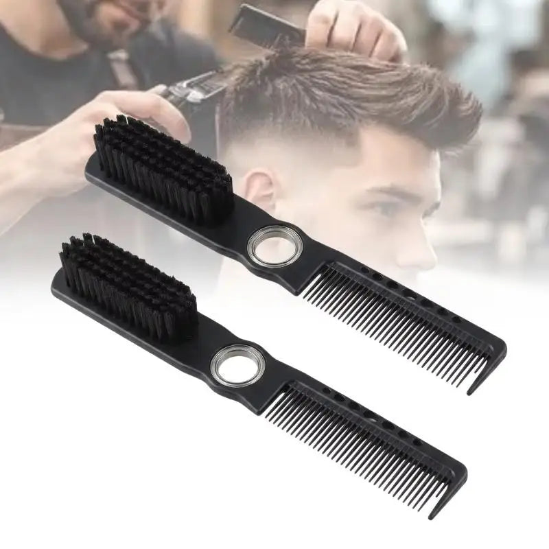 YOVIP 360° Rotating 2-in-1 Barber Brush & Comb Hair Tool Barber Brush & Comb SWANS